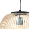 Best Sale Brilliant Suspension Kaizen, Ø 35 cm, ambre, verre