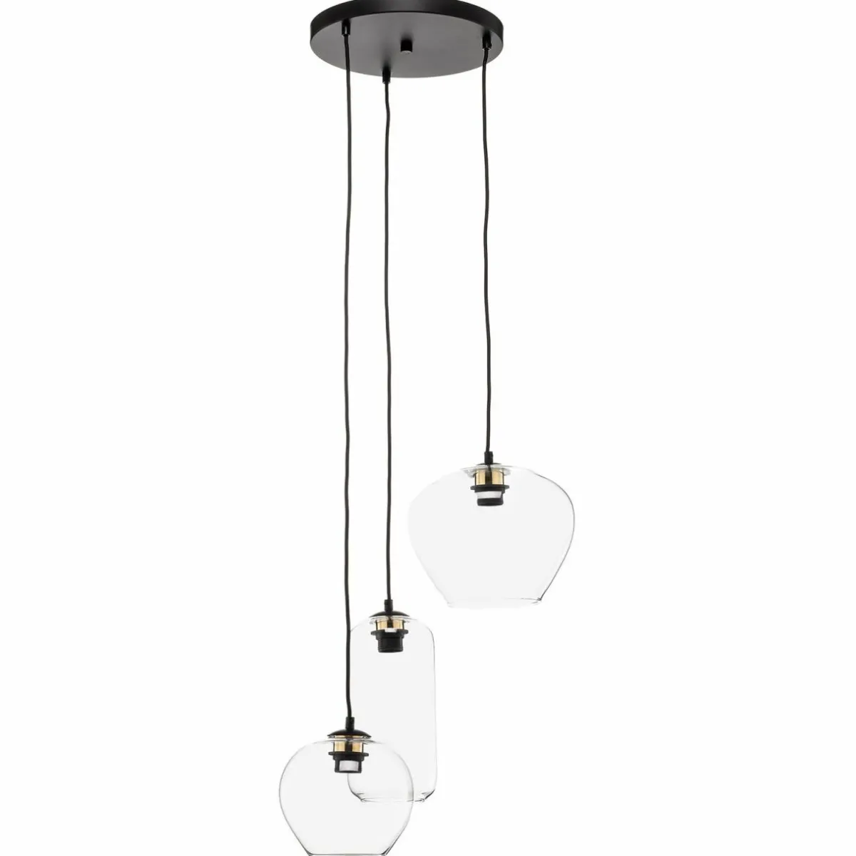 suspension_kaja__trois_lampes_verre_transparent_1.webp Fashion Argon Suspension Kaja à trois lampes, verre transparent