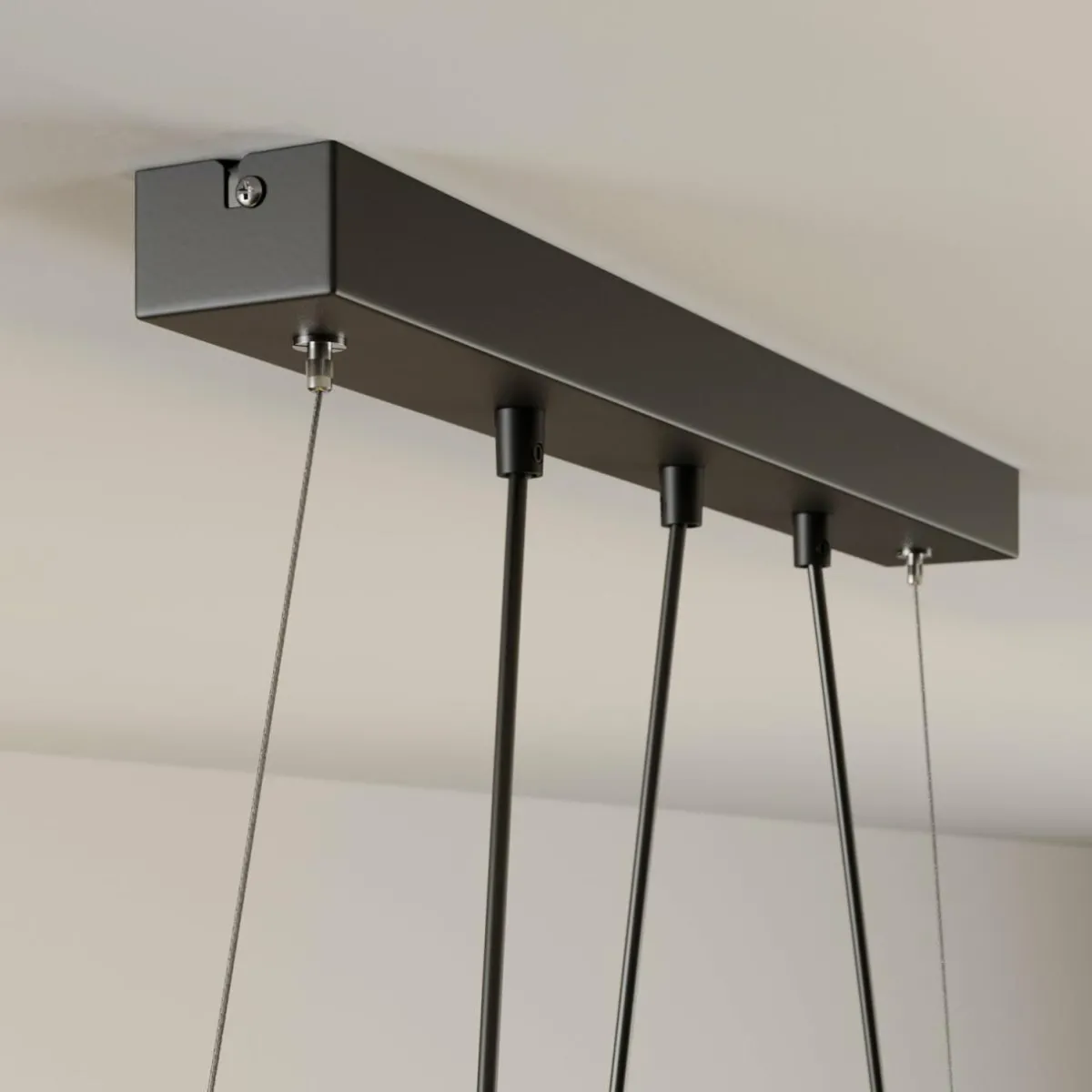 suspension_karrl___lampes_gris_fumegrise_1.webp Online BRITOP Suspension Karrl à 3 lampes, gris fumée/grise