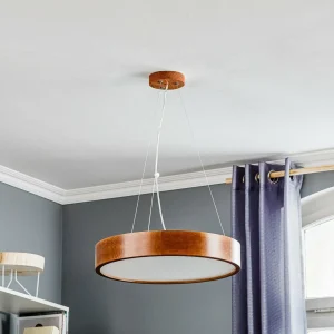 New Lamkur Suspension Kerio, Ø 47 cm, pin rustique