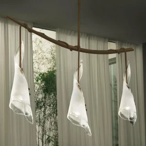 Fashion Sil-Lux Suspension KINGSTON verre/ambre métal/marron antique