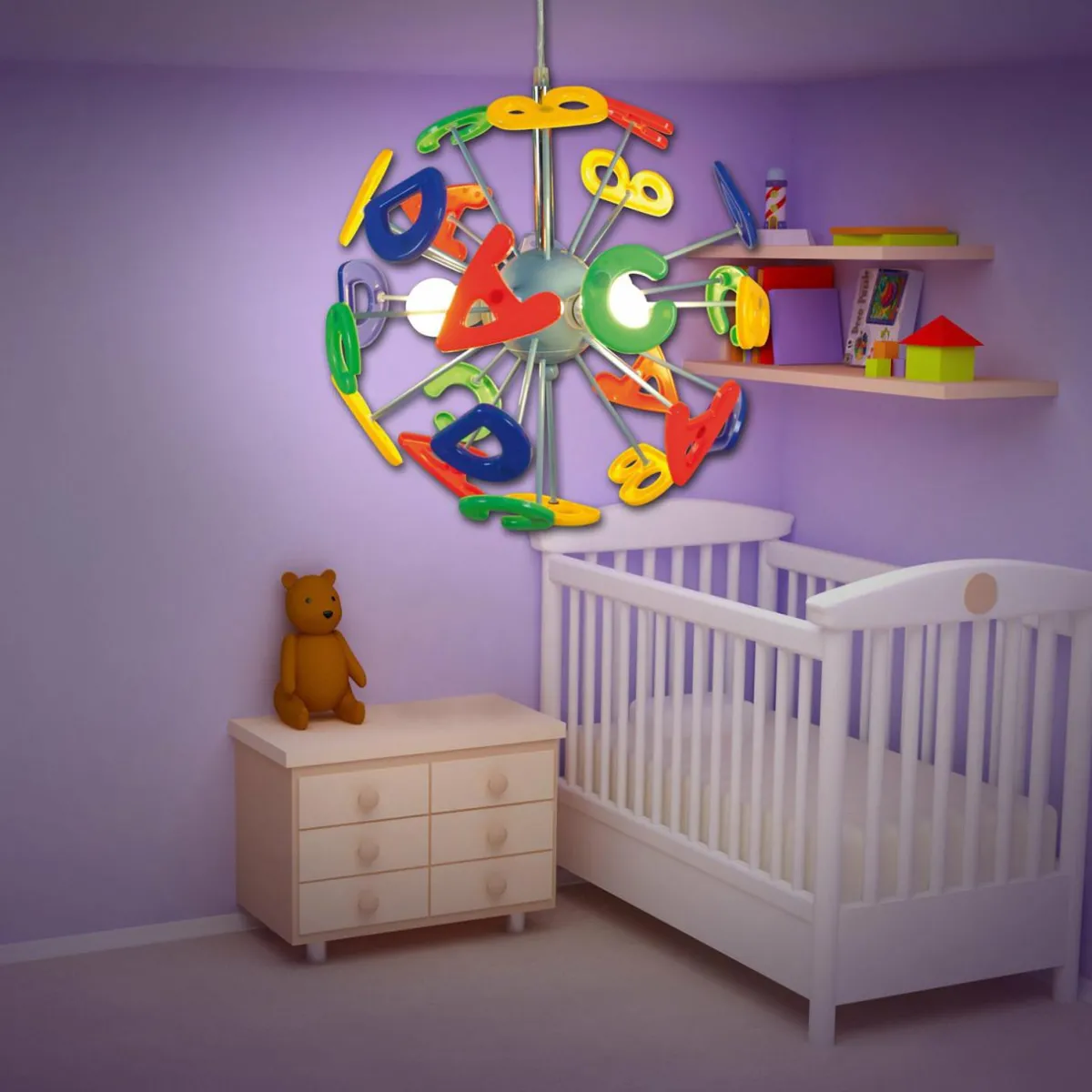 suspension_kizi_aux_lettres_multicolores_1.webp Cheap Näve Suspension Kizi aux lettres multicolores
