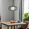 Cheap Eko-Light Suspension Kronos avec un abat-jour en cage noir