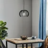 Clearance TEMAR LIGHTING Suspension Larus en acier noir, à une lampe