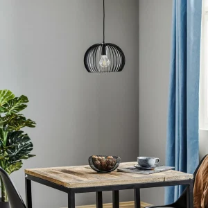 Clearance TEMAR LIGHTING Suspension Larus en acier noir, à une lampe