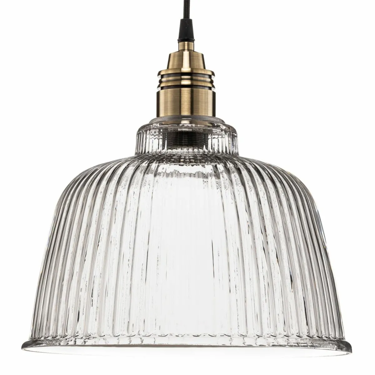 suspension_leana_transparent__lampe_laiton_3.webp Store Euluna Suspension Leana, transparent, 1 lampe, laiton