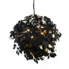 Sale Reality Leuchten Suspension Leavy, noir/or, Ø 70 cm, plastique