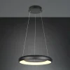 Best Sale Trio Lighting Suspension LED Cardona, Ø 62 cm, noir, CCT, métal