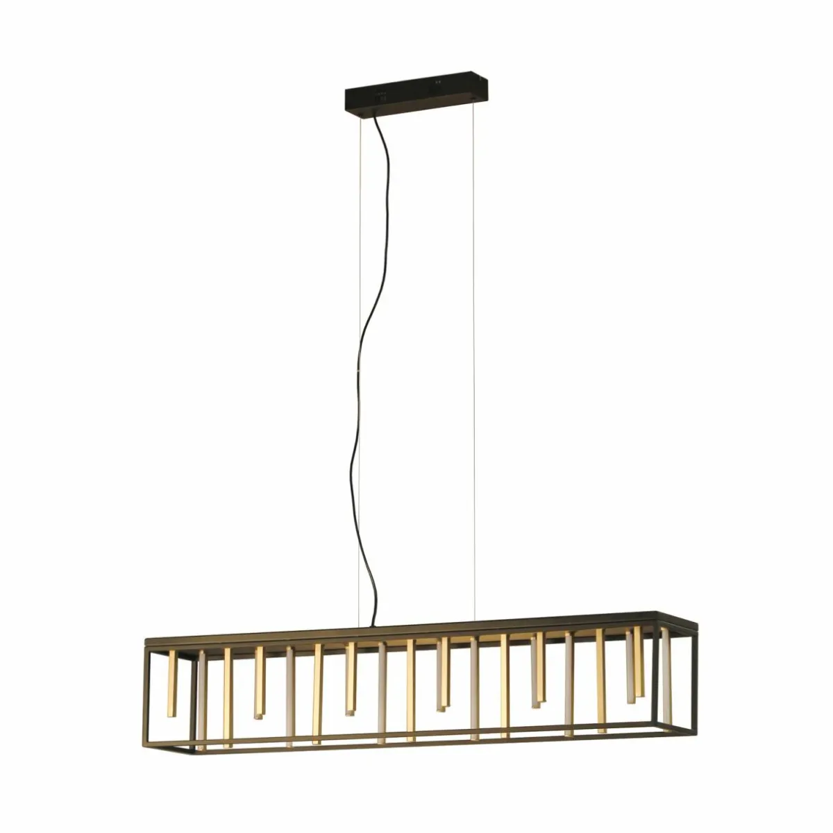suspension_led_grid_mtal_tlcommande_cct_intensit_variable_0.webp Best Sale FISCHER & HONSEL Suspension LED Grid, métal, télécommande, CCT, intensité variable