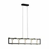 Sale FISCHER & HONSEL Suspension LED Gwen, noir/or, métal, CCT, intensité variable