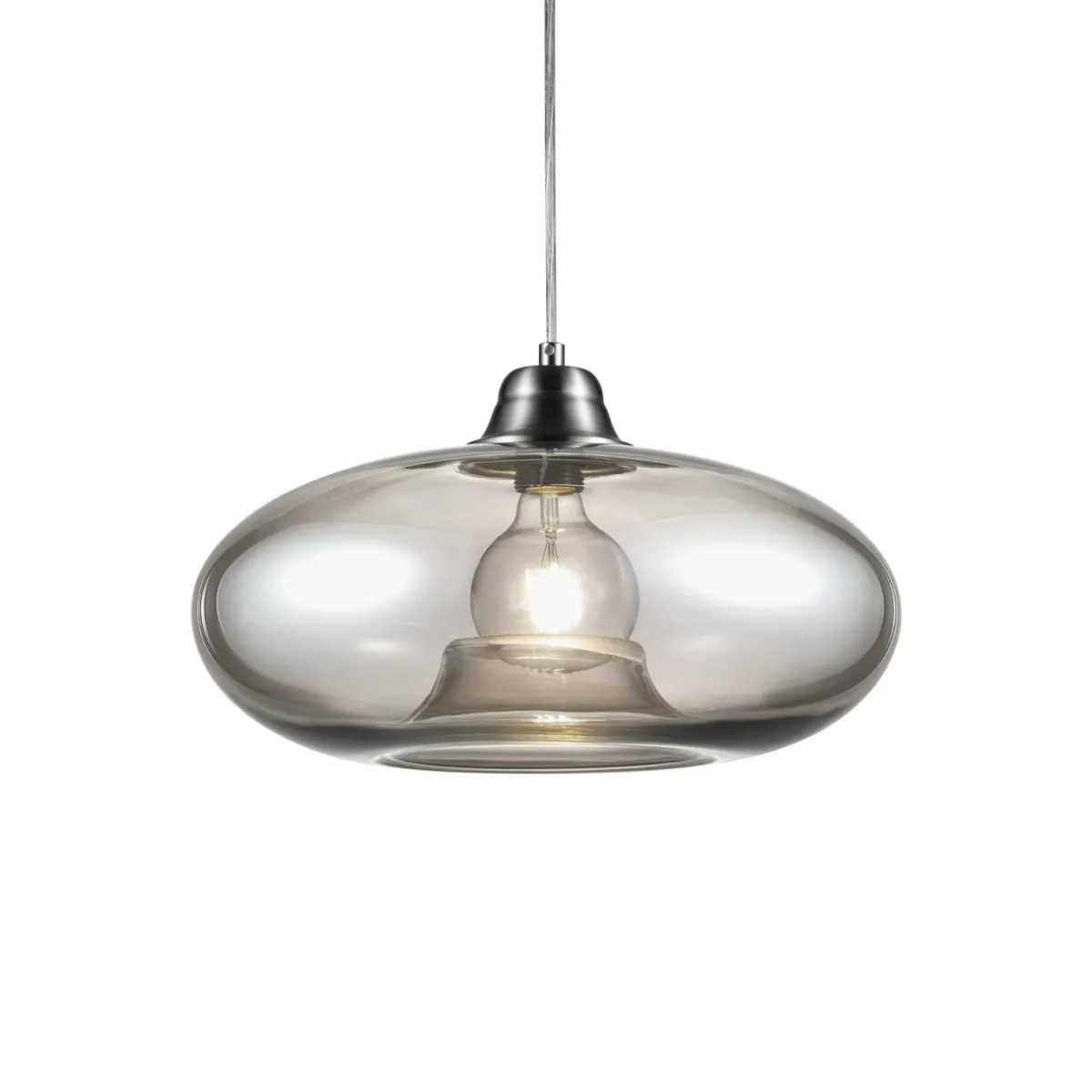 suspension_lille_avec_abatjour_verre_gris_fume_0.webp Clearance NOWA GmbH Suspension Lille avec abat-jour verre, gris fumée