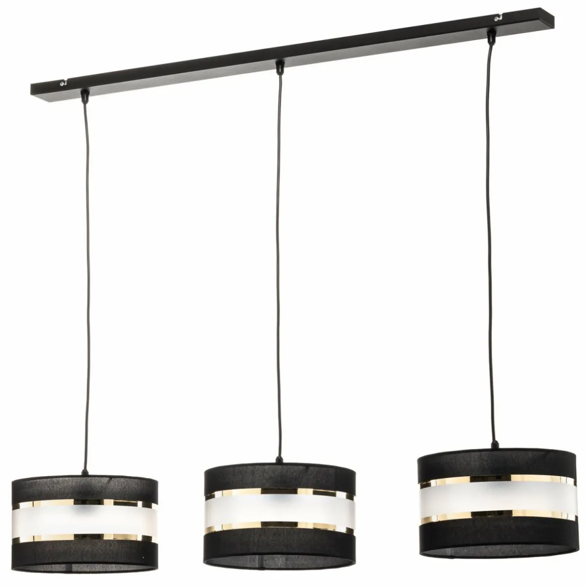 suspension_linaire_helen_noiredore__lampes_0.webp Store HELAM Suspension linéaire Helen noire-dorée 3 lampes