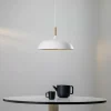 Best Sale Eko-Light Suspension Lincoln, blanche/dorée