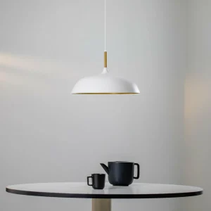 Best Sale Eko-Light Suspension Lincoln, blanche/dorée