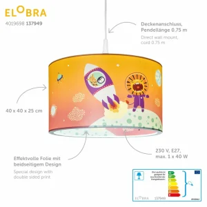 Best Elobra Suspension Little Astronauts Escape, orange