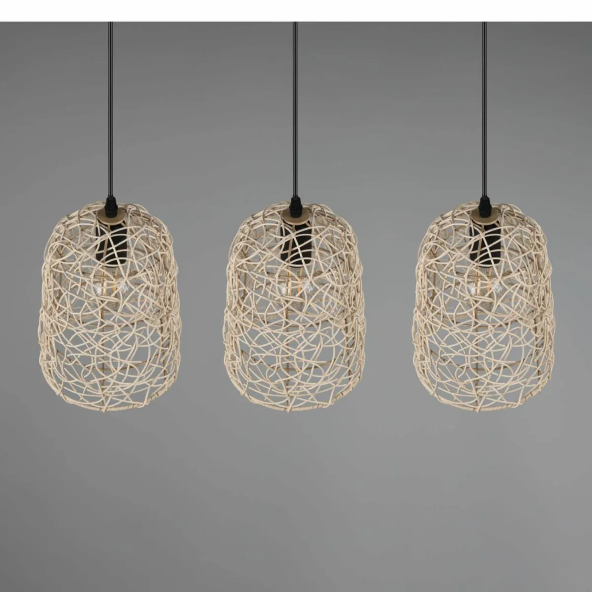 suspension_lovis_en_rotin_tress__trois_lampes_4.webp Best Sale Reality Leuchten Suspension Lovis en rotin tressé, à trois lampes