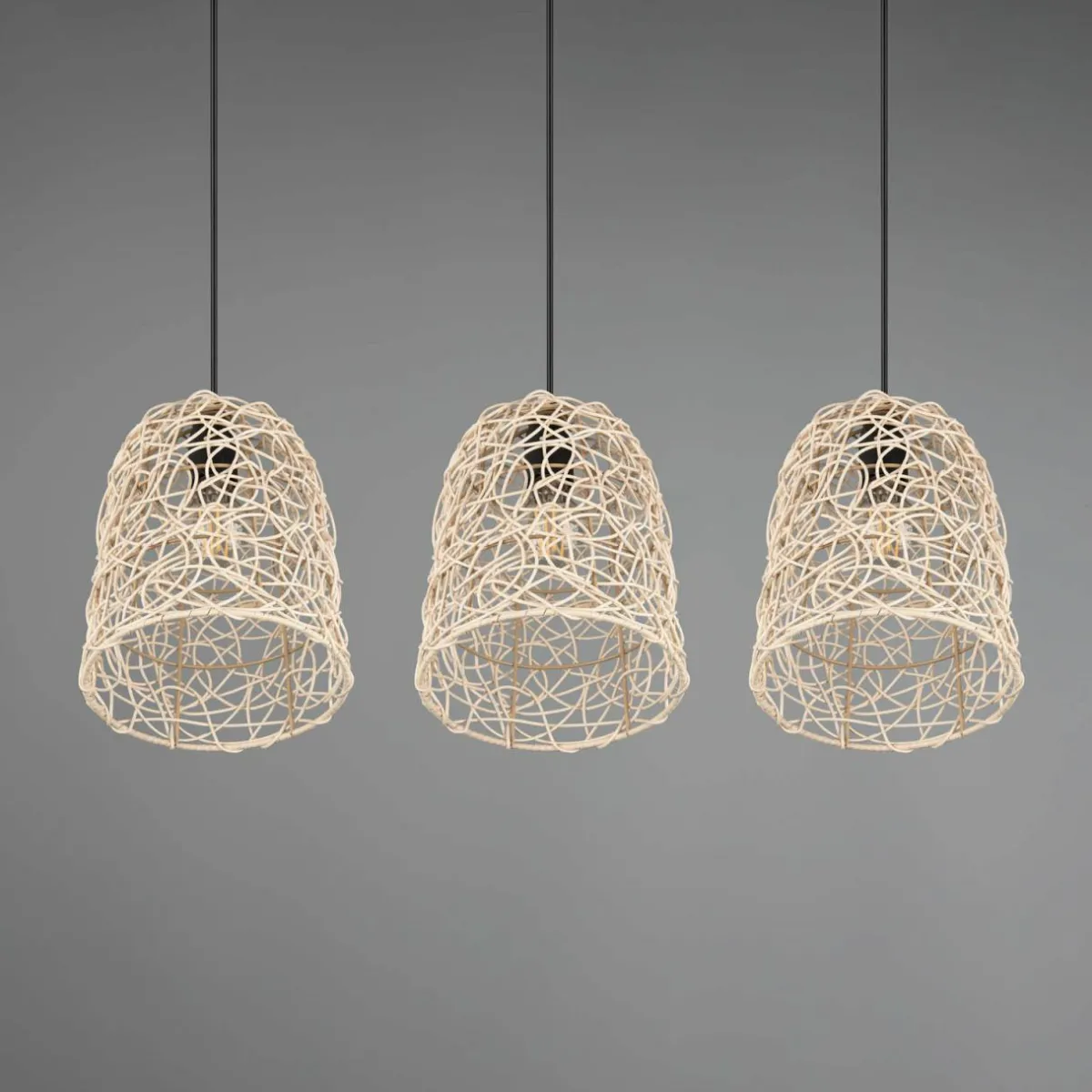 suspension_lovis_en_rotin_tress__trois_lampes_5.webp Best Sale Reality Leuchten Suspension Lovis en rotin tressé, à trois lampes