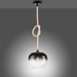 Best Sale Paul Neuhaus Suspension Luma en verre, à 1 lampe