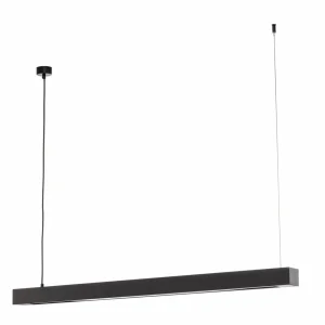 Sale Eko-Light Suspension Lungo, noire, longueur 124 cm