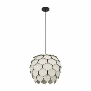 Online EGLO Suspension Mattanza avec abat-jour gris