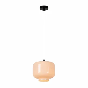 Cheap Lucide Suspension Medine, opale, Ø 25 cm, verre, 1 lampe