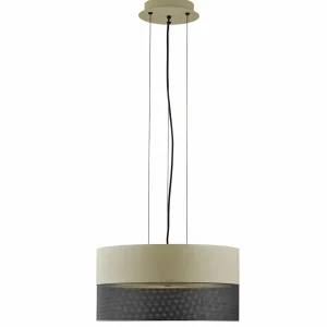 Hot HELL Suspension Mesh E27 Ø 50 cm, sable/noire