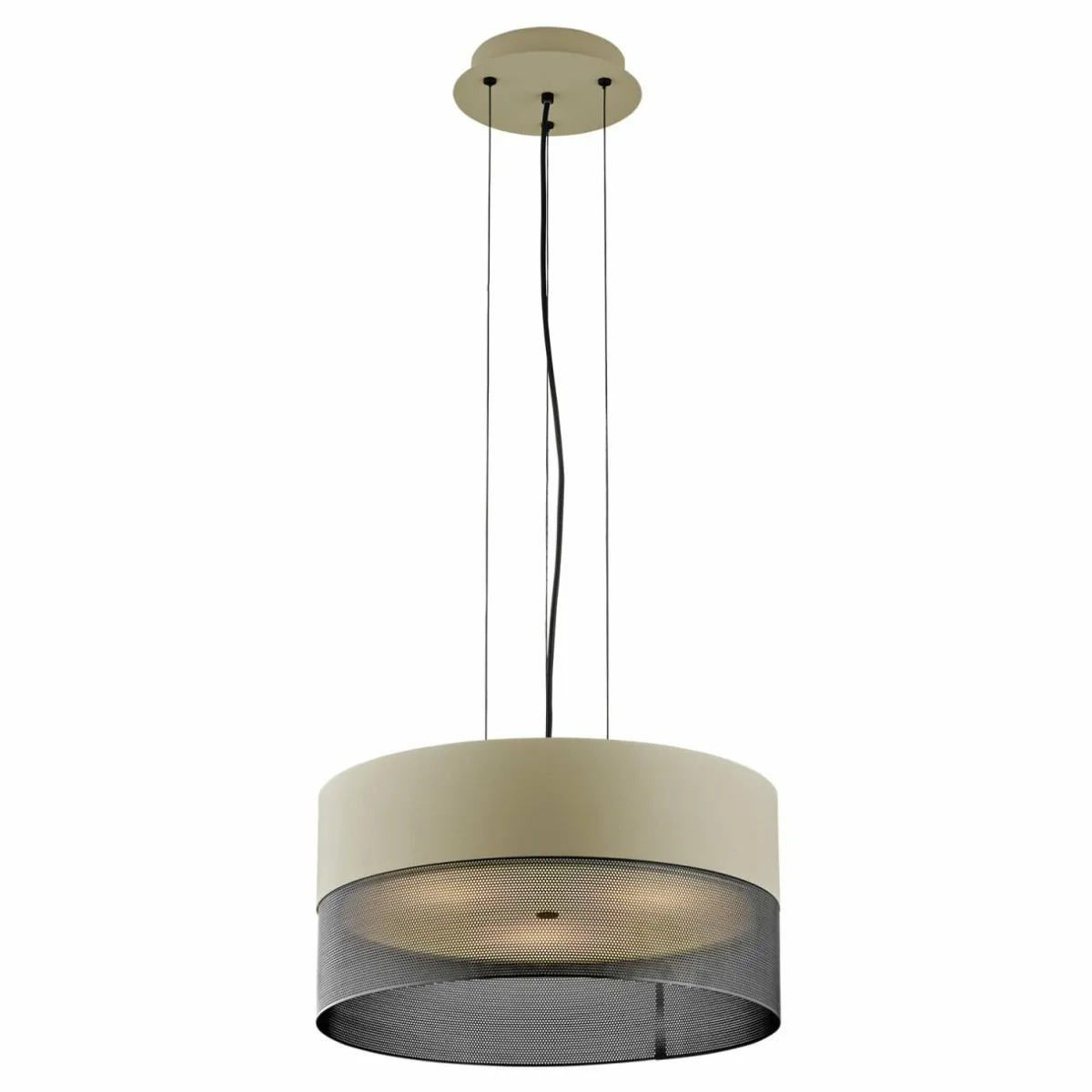 suspension_mesh_e__cm_sablenoire_1.webp Hot HELL Suspension Mesh E27 Ø 50 cm, sable/noire