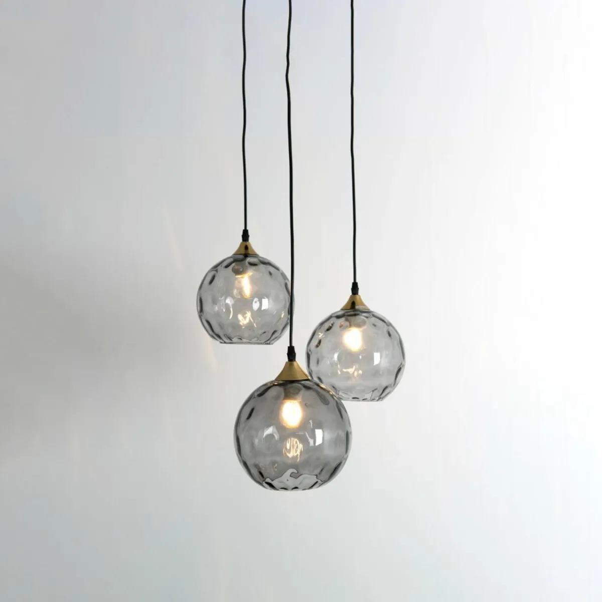suspension_milano__abatjour_en_verre_fum_1.webp Best Sale Holländer Suspension Milano, 3 abat-jour en verre fumé