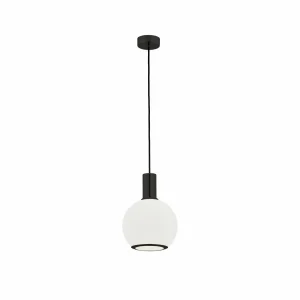 Fashion Euluna Suspension Milano, à une lampe, sphère, blanche