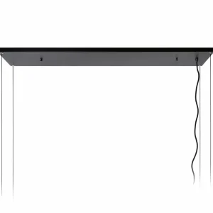 Outlet Lucide Suspension Miravelle avec rangement 6 lampes noir