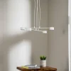 Best EMIBIG LIGHTING Suspension Modus 4, acier, à 4 lampes, GX 53, blanc
