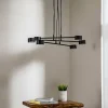 Online EMIBIG LIGHTING Suspension Modus 6, acier, à 6 lampes, GX 53, noir