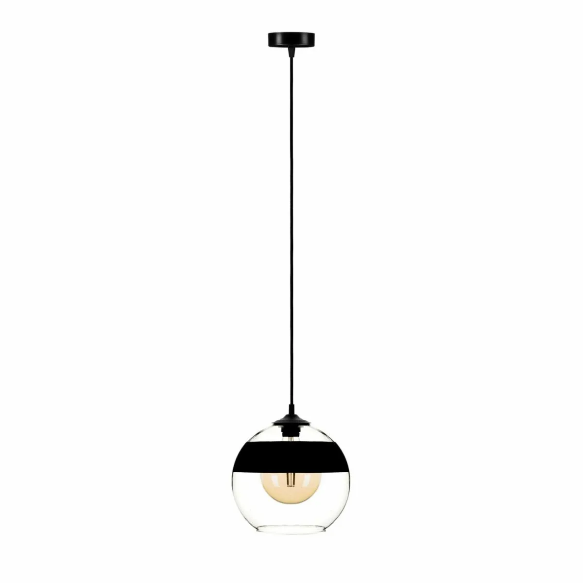 suspension_monochrome_flash_clairnoir__cm_0.webp New Solbika Lighting Suspension Monochrome Flash clair/noir Ø 25cm