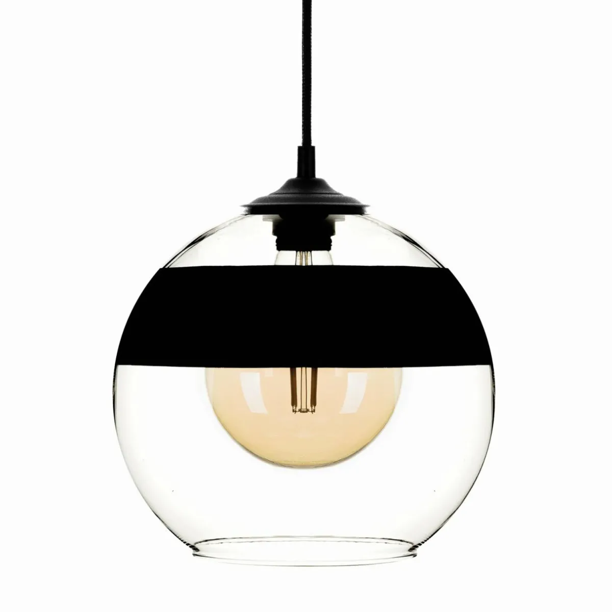 suspension_monochrome_flash_clairnoir__cm_1.webp New Solbika Lighting Suspension Monochrome Flash clair/noir Ø 25cm