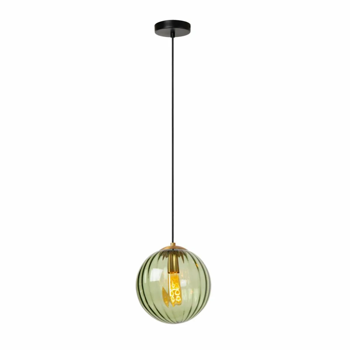 suspension_monsaraz_vert___cm_verre___lampe_0.webp Best Lucide Suspension Monsaraz, vert, Ø 25 cm, verre, à 1 lampe