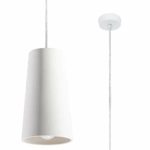 Shop SOLLUX LIGHTING Suspension Nalu avec abat-jour en céramique