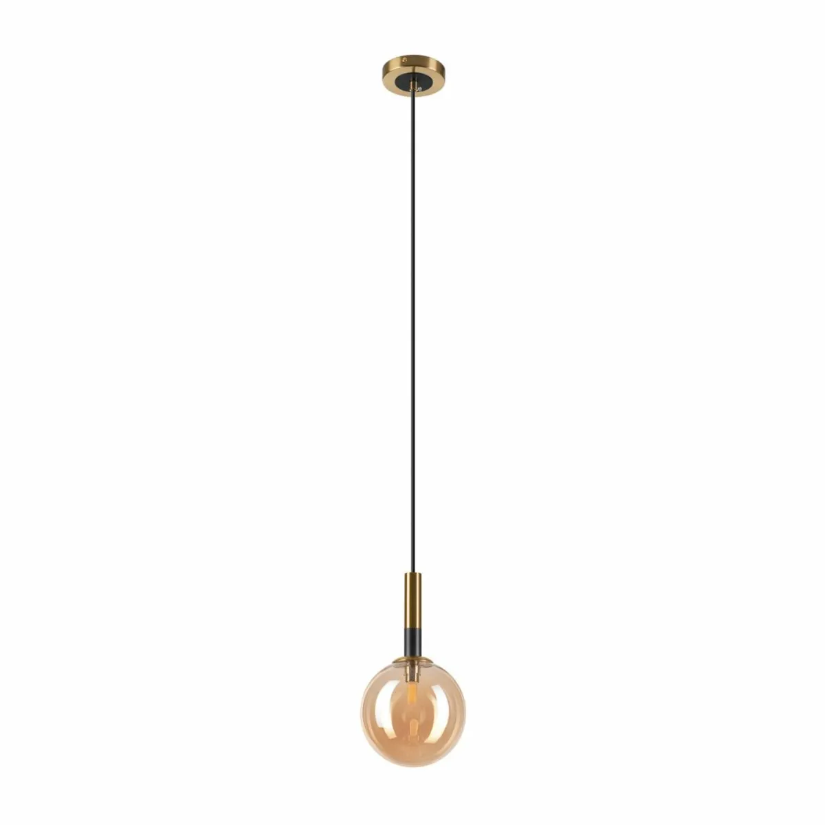suspension_natalia__lampe_verre_or_2.webp Outlet Lamkur Lighting Suspension Natalia, 1 lampe, verre, or