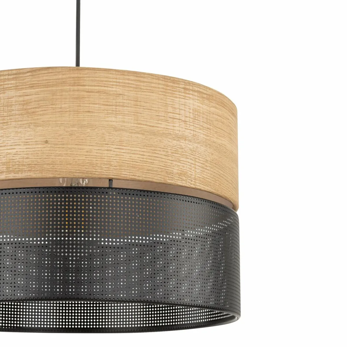 suspension_nicol_noirimitation_bois___cm___lampe__x_e_2.webp Discount TK Lighting Suspension Nicol, noir/imitation bois, Ø 38 cm, à 1 lampe. 1 x E27