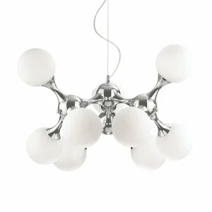 Hot Ideallux Suspension Nodi Bianco Ø 80 cm