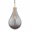 Online Argon Suspension Oaza, 1 lampe, gris fumée/noire