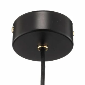 Online Argon Suspension Oaza, 1 lampe, gris fumée/noire