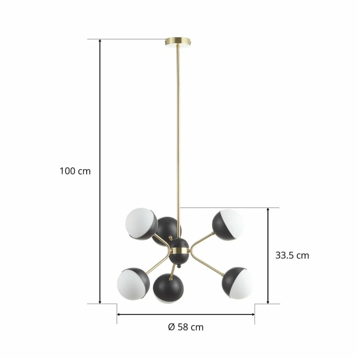 suspension_orbit___lampes_6.webp Flash Sale Viokef Suspension Orbit, à 6 lampes