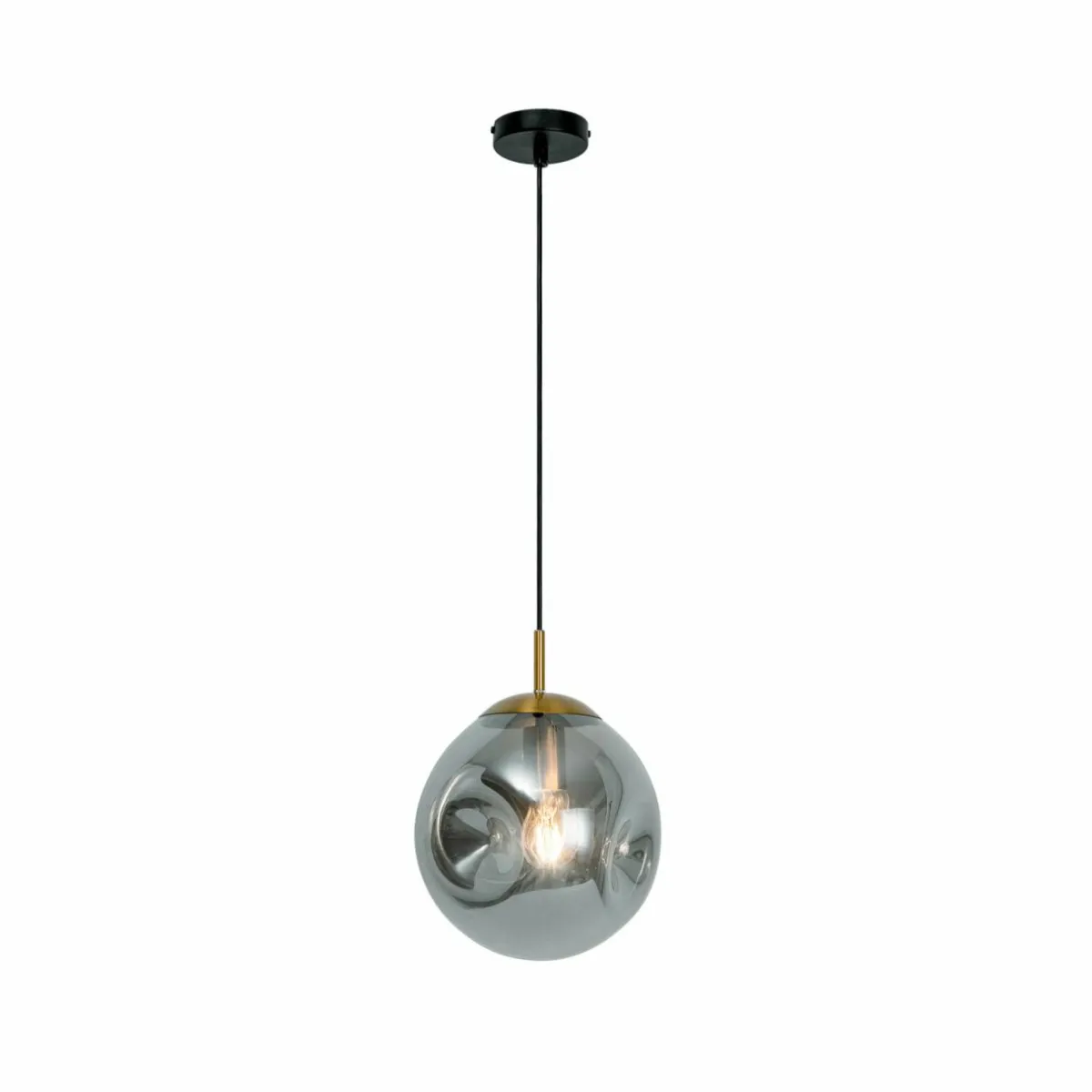 suspension_oscar_abatjour_en_verre_gris_fum_0.webp Online Viokef Suspension Oscar abat-jour en verre, gris fumé