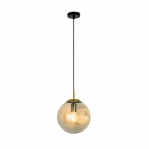 Hot Viokef Suspension Oscar abat-jour verre, ambré