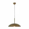 Cheap Markslöjd Suspension Ovni, Ø 57 cm, fer, couleur laiton antique