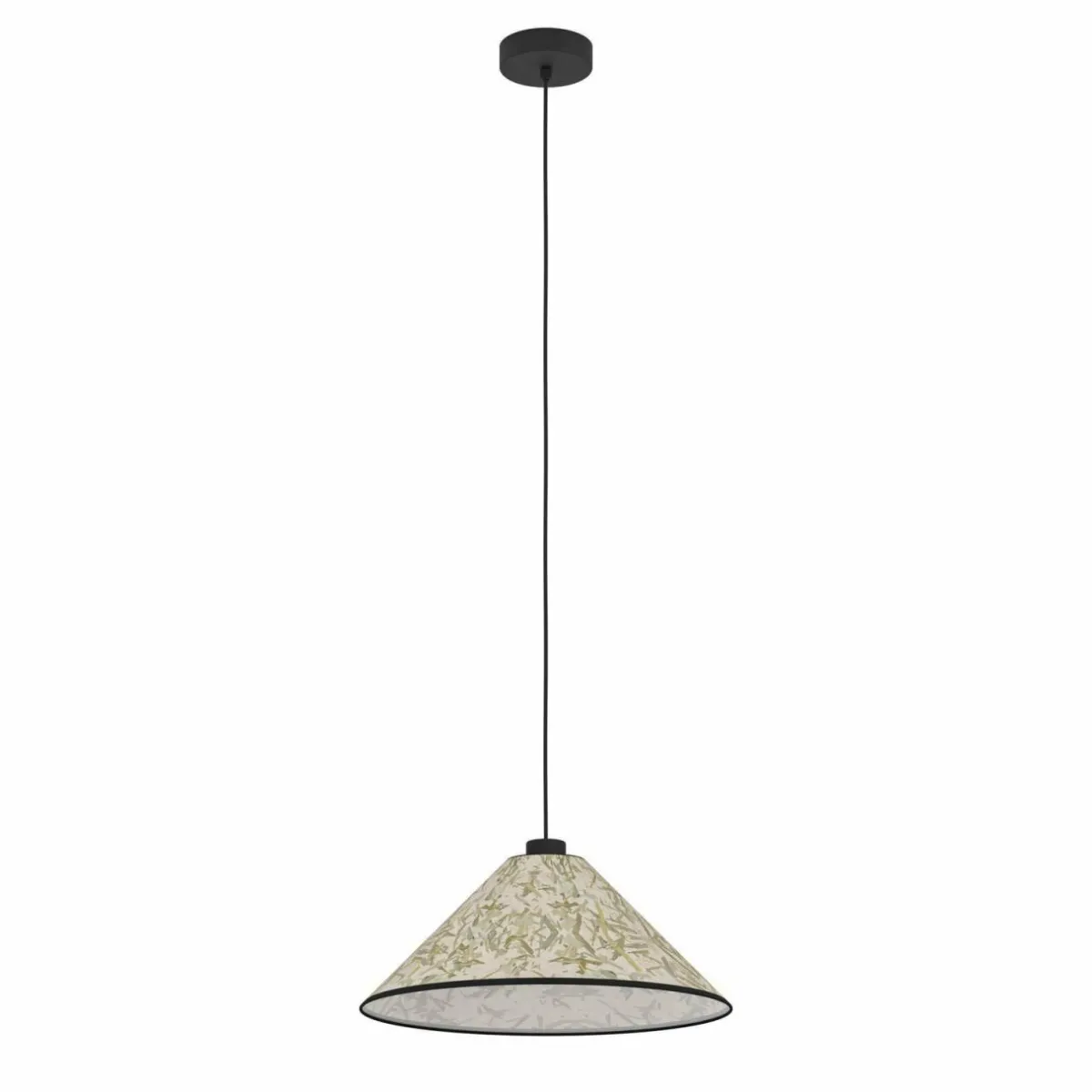 suspension_oxpark___cm_vertblancnoir_tissu_1.webp Hot EGLO Suspension Oxpark, Ø 42 cm, vert/blanc/noir, tissu