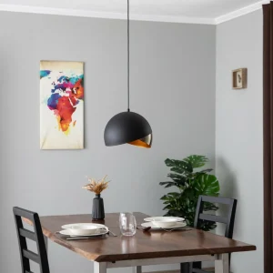 Fashion Opviq Suspension Pacman 2633 Ø30cm noir/or