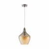 Online NOWA GmbH Suspension Paso en verre, à 1 lampe, ambre
