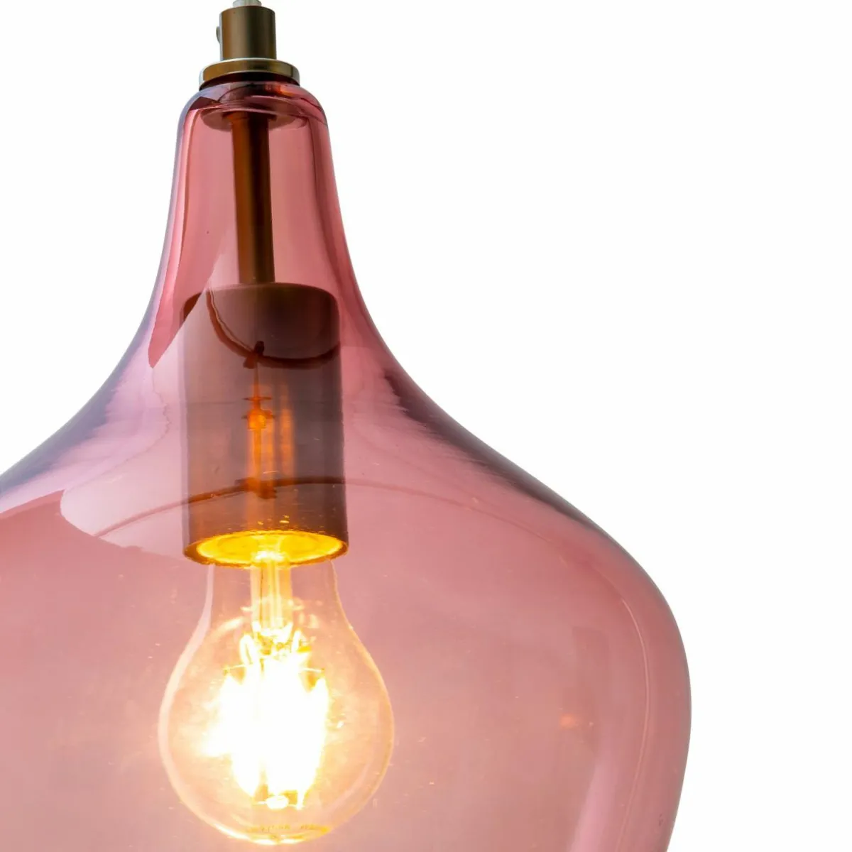 suspension_paso_en_verre___lampe_ros_3.webp Sale NOWA GmbH Suspension Paso en verre, à 1 lampe, rosé