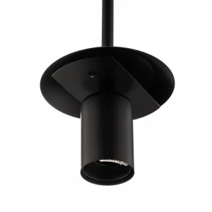 Outlet Nowodvorski Lighting Suspension Pear L avec abat-jour en verre, noir